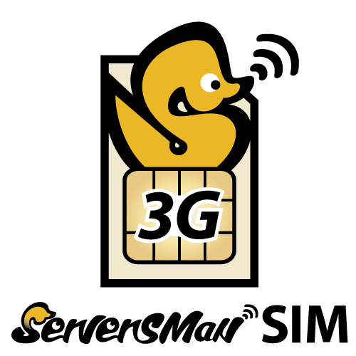 ServersMan SIMロゴマーク